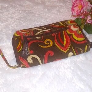 Vera Bradley floral wallet